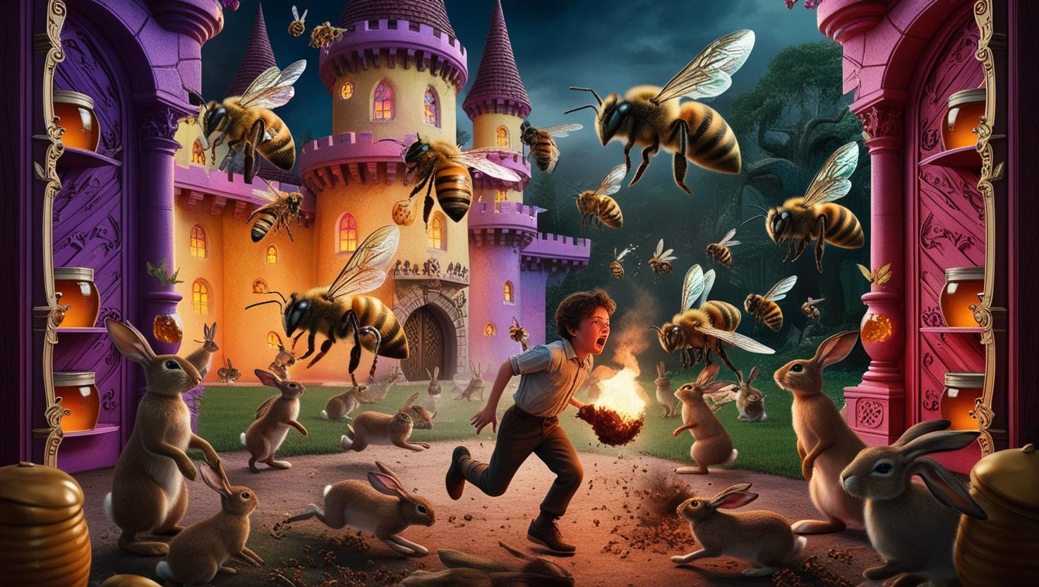 The Magical Castle of Honey: A Tale of Courage and Destiny